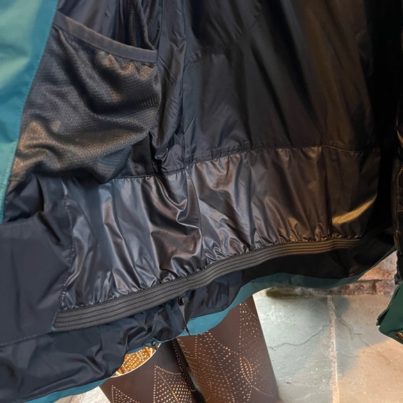 Mountain Hardwear Men's Firefall  Recco Deep Teal Jacket NWOT Medium - Picture 7 of 8